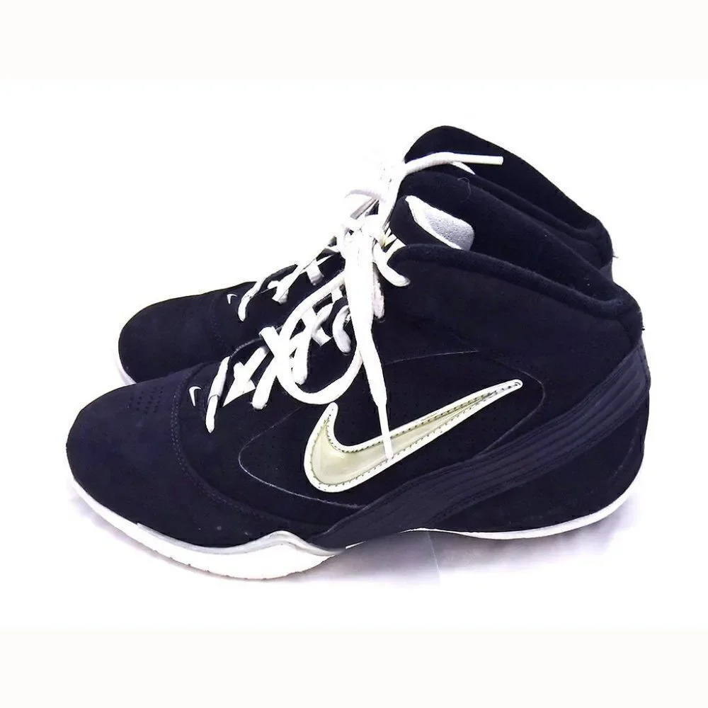 Nike Kids Flight Scorer black/white basketball shoes